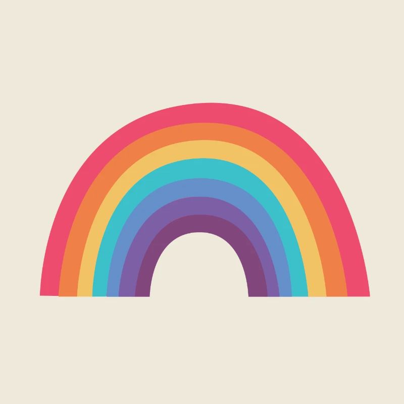 Arches arc-en-ciel