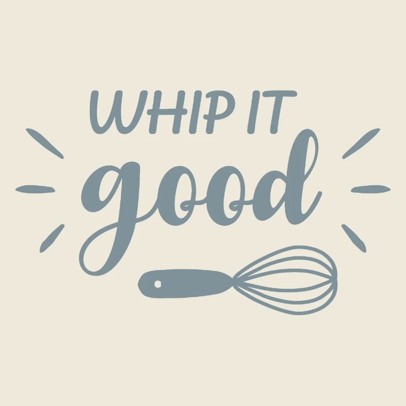 Whip It Good Funny Baking Quote Retro Design