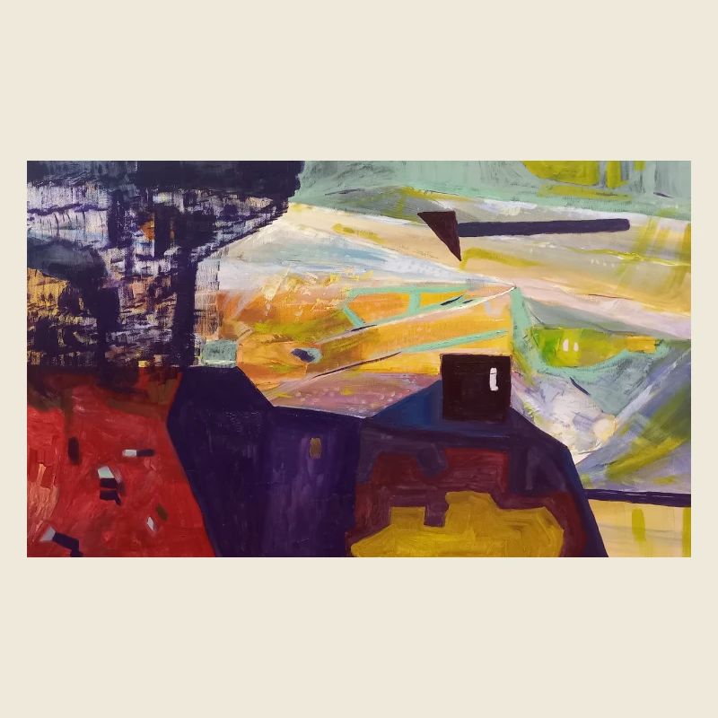 Paysage urbain abstrait