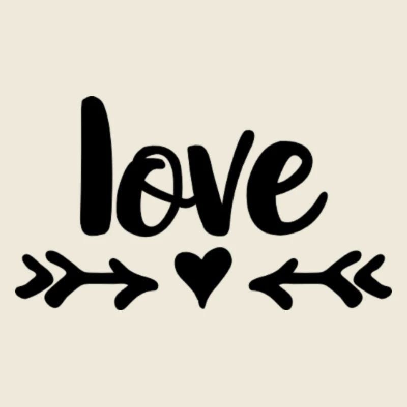 Love Herz Pfeile Design