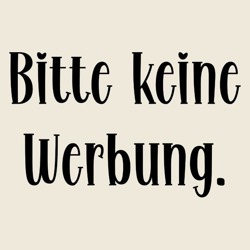 Bitte keine Werbung