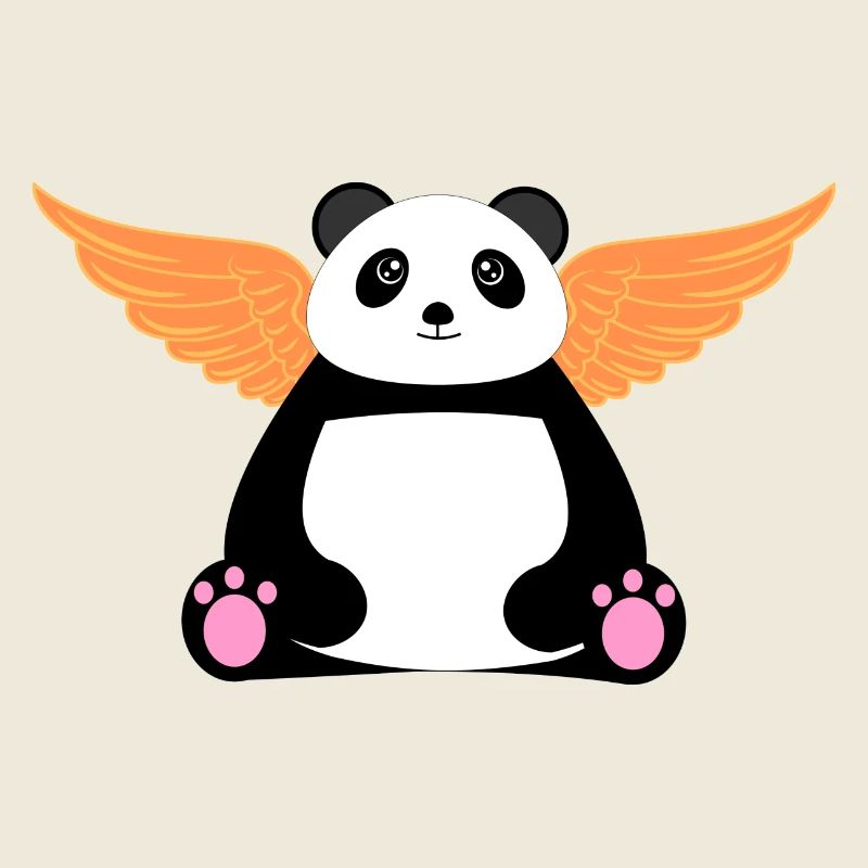 Panda ailé