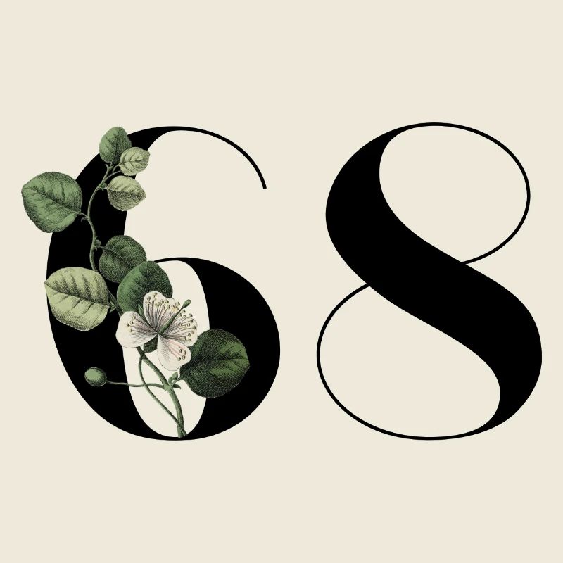 Nummer 68 Blumengrün - 68. Blumengeburtstag