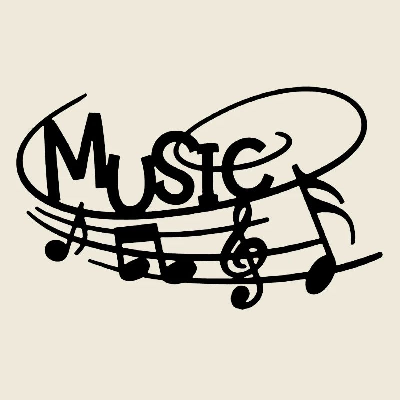 Musik in der Haut (Schwarz)