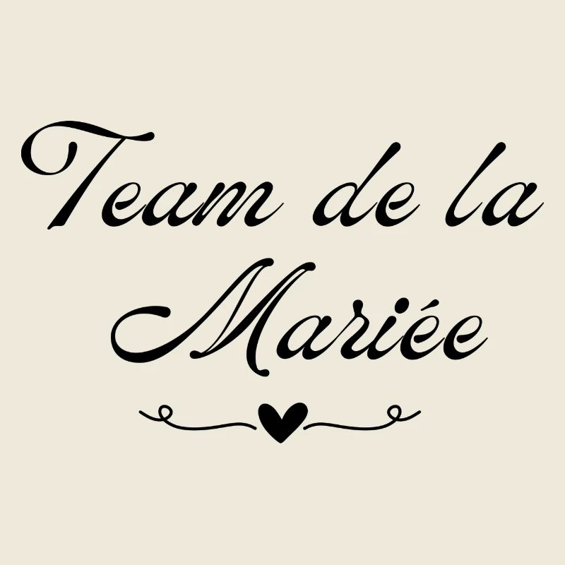 Team de La mariée cœur