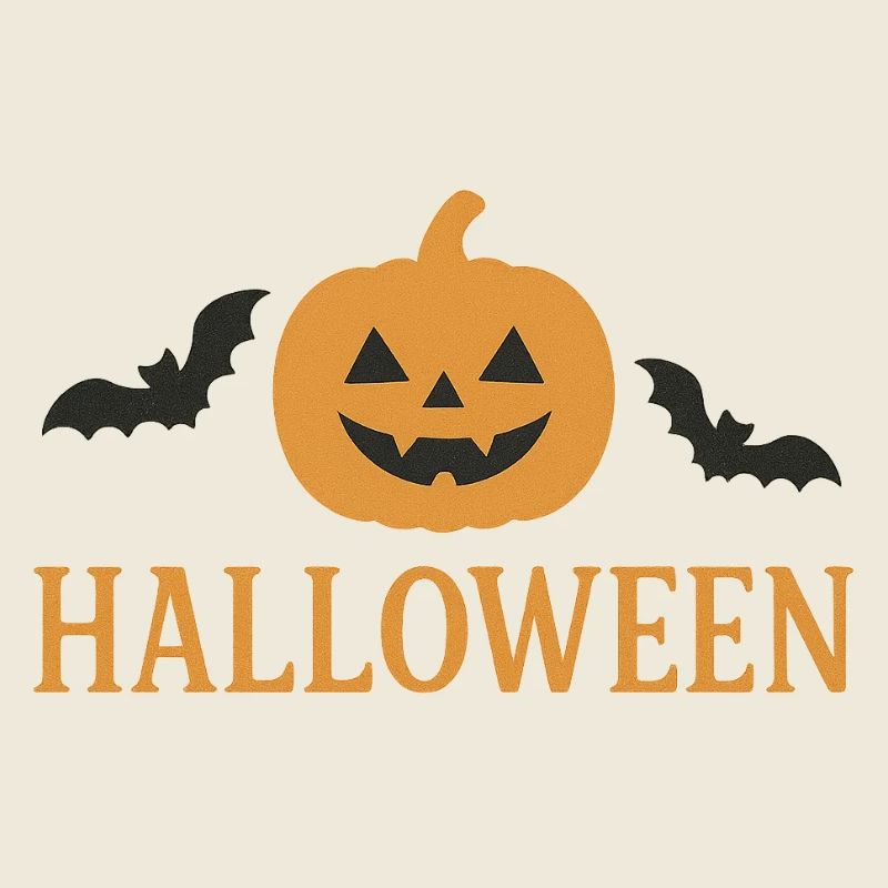 Spooky Jack-o'-lantern Halloween Design