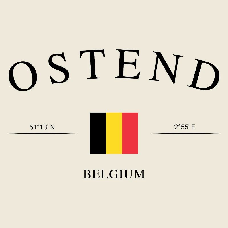 Ostend Belgien – Urlaub Souvenir & Geschenk