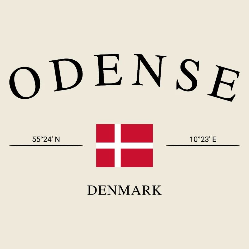 Odense, Danemark – Souvenir et cadeau des Fêtes