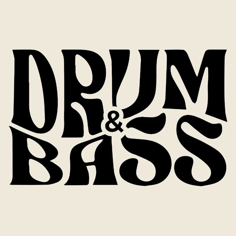 Conception de logo Drum and Bass