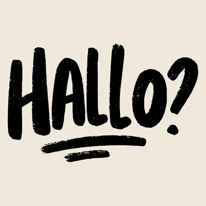 Hello? -black