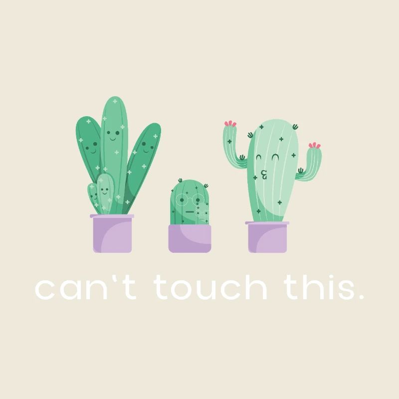 On ne peut pas toucher à ce cactus dansant qui dit