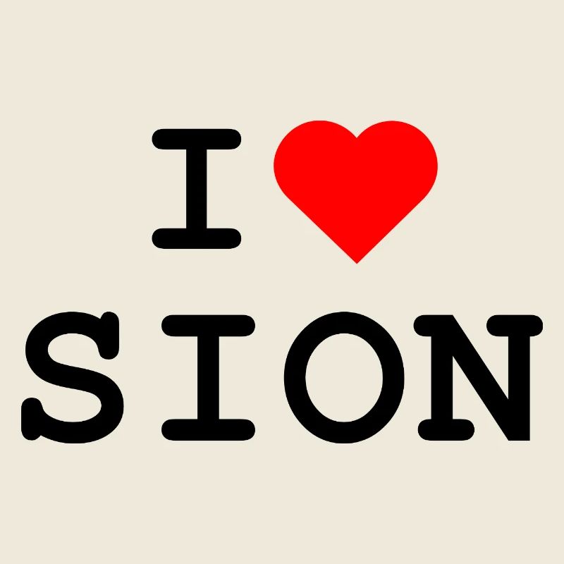 J’adore Sion - Ich liebe Sion