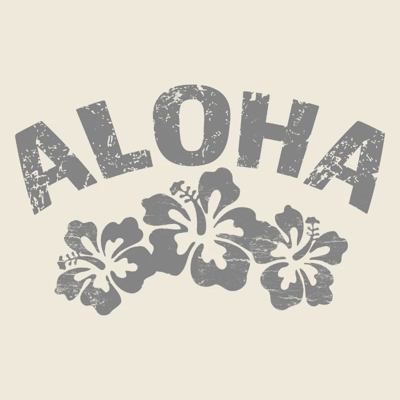 Aloha Hibiscus Tropical Design