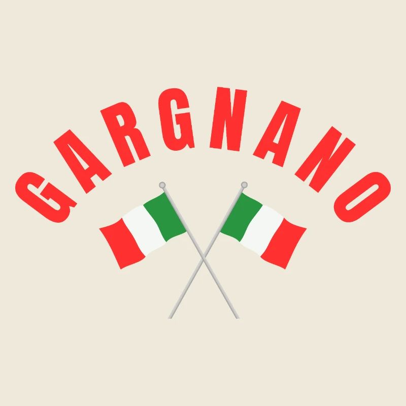 Drapeaux italiens de Gargnano