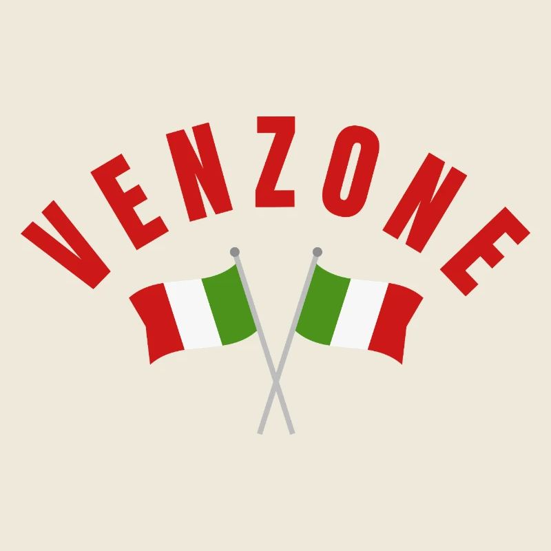 Venzone Italian Flags 
