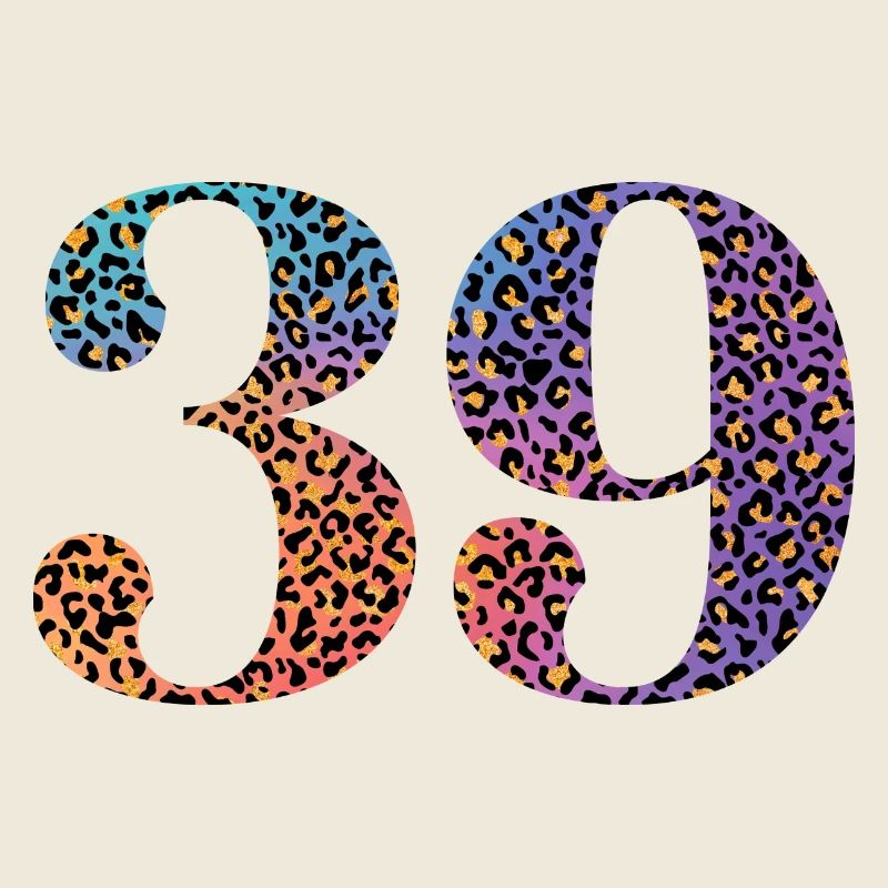 39e anniversaire léopard