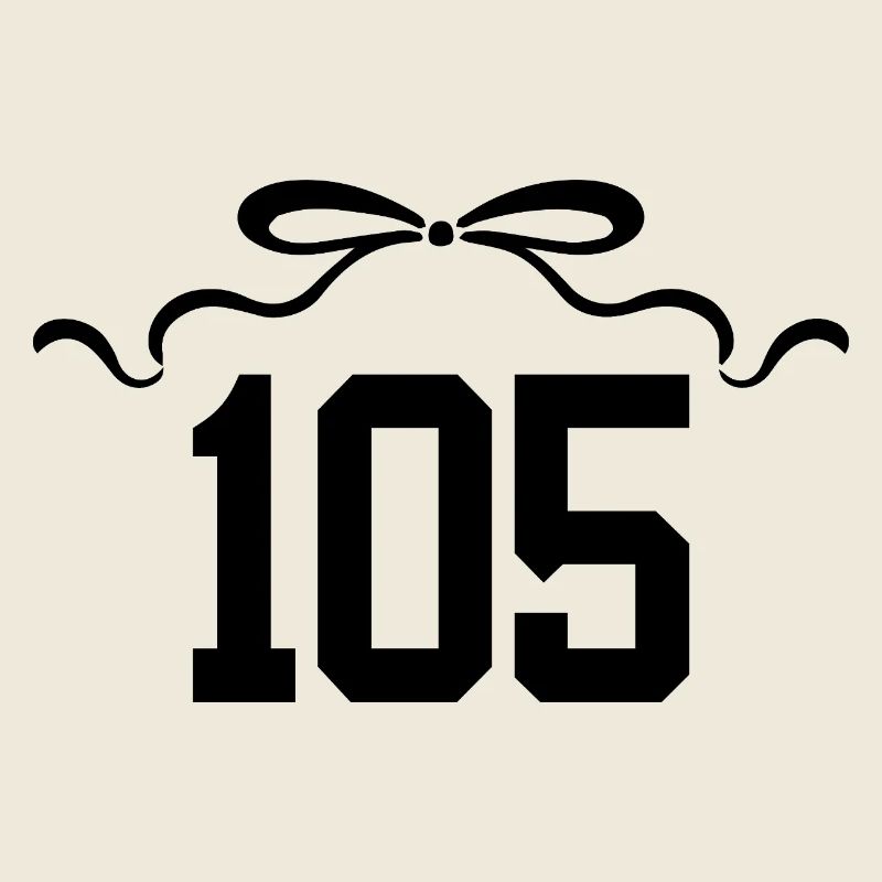 Numéro 105 noeud - 105e anniversaire