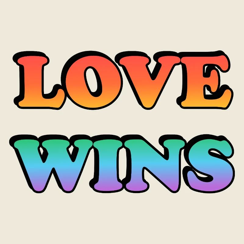 Liebe gewinnt Stolz Gradient