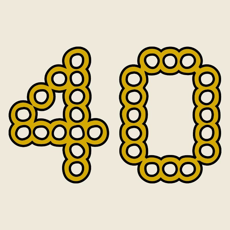 40. 40 ANS. 40e ANNIVERSAIRE. ANNIVERSAIRE 40 ANS.