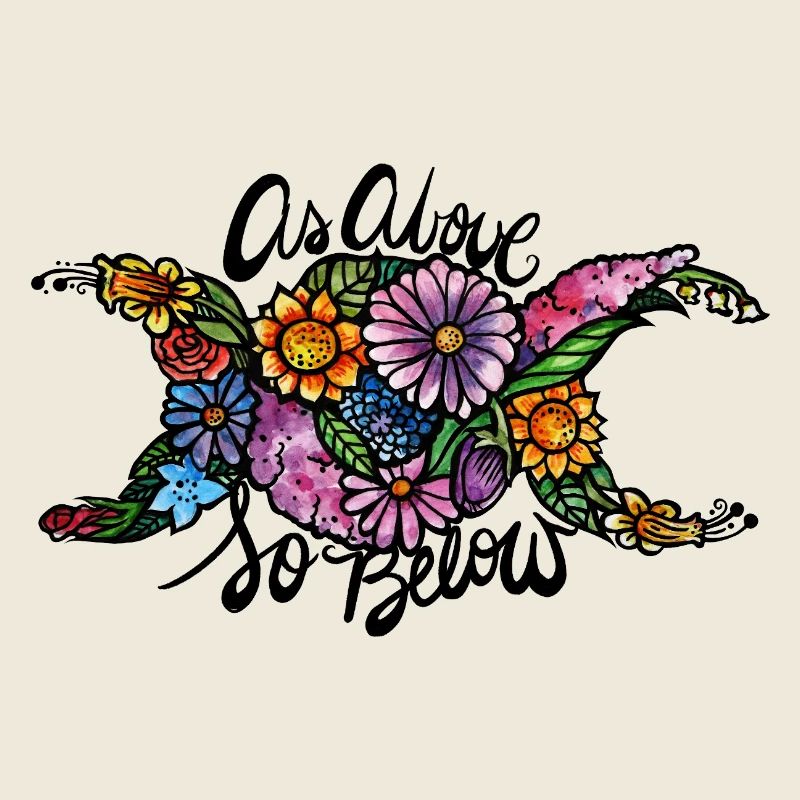 Blumenkamel-Silhouette