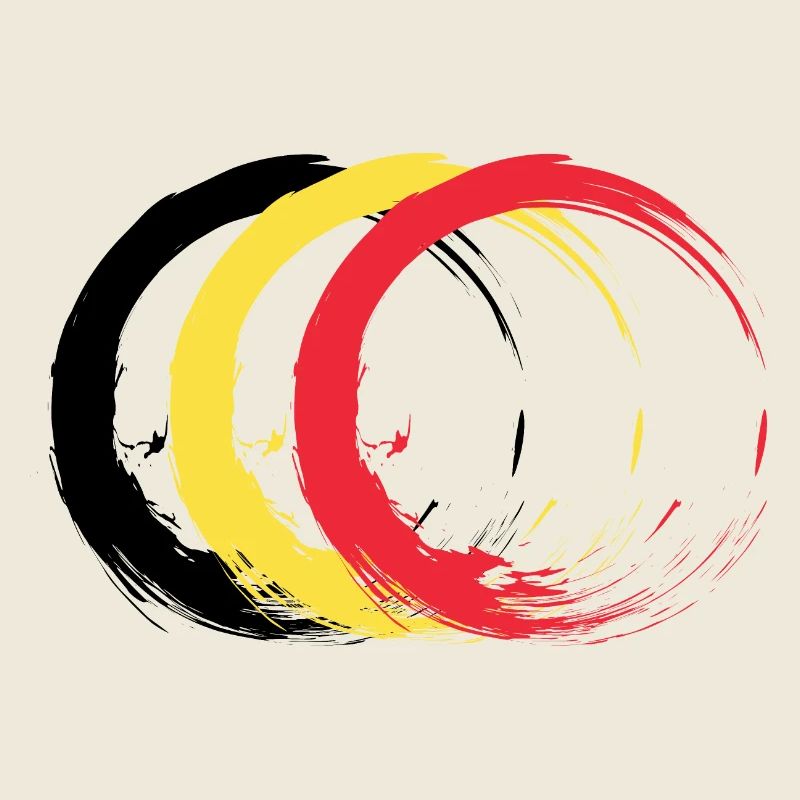 Cercle brosse couleurs drapeau drapeau de la Belgique