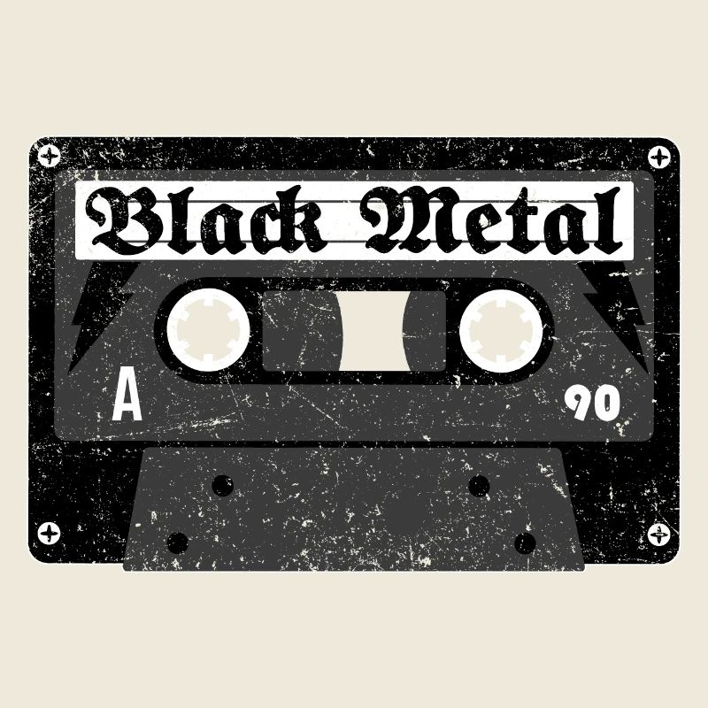 Black Metal Cassette