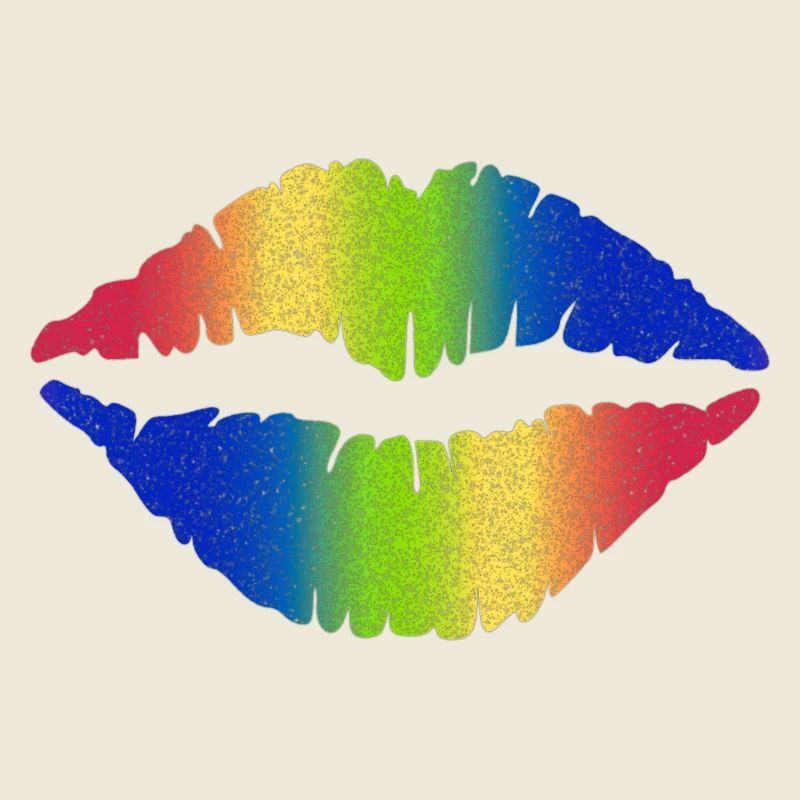 Rainbow Lips Pride
