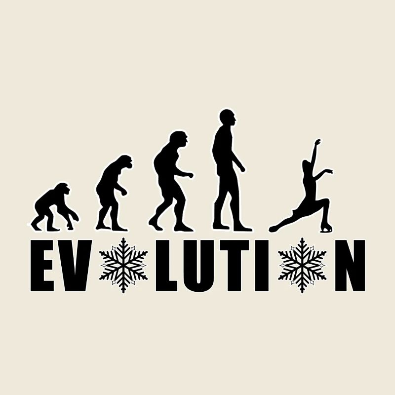 EVOLUTION EISKUNSTLAUF WINTER SCHNEE