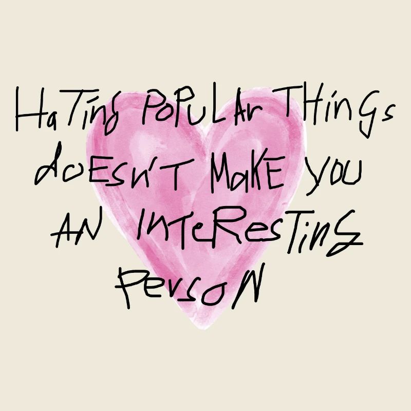 Handschrift Statement Herz