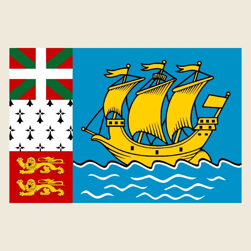 Drapeau de Saint-Pierre-et-Miquelon