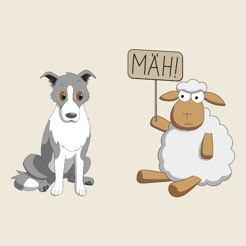 Border Collie and sheep