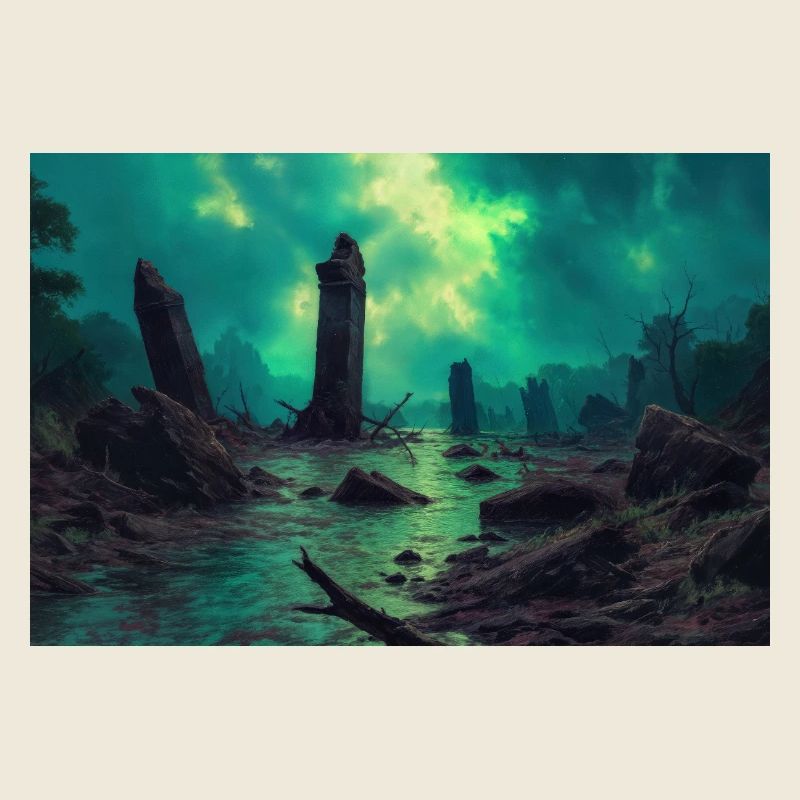 Dark fantasy illustration