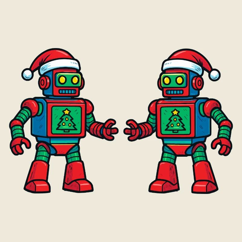 Santa Roboter 
