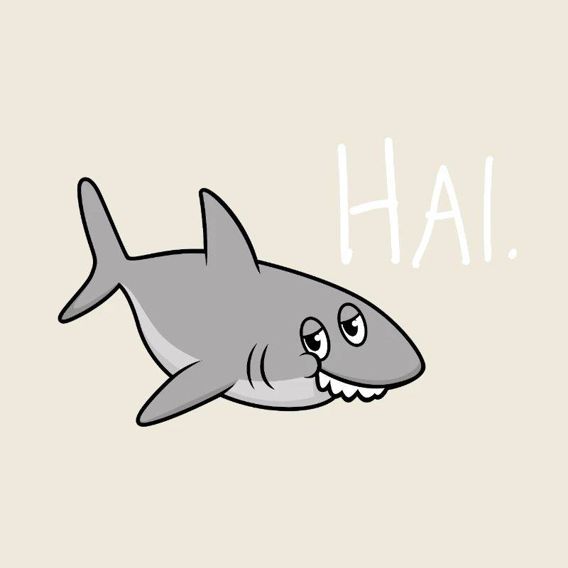 Requin. – Déclaration drôle avec le requin drôle