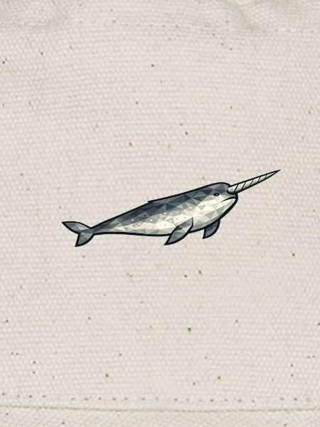 Geometric Narwhal Polygon
