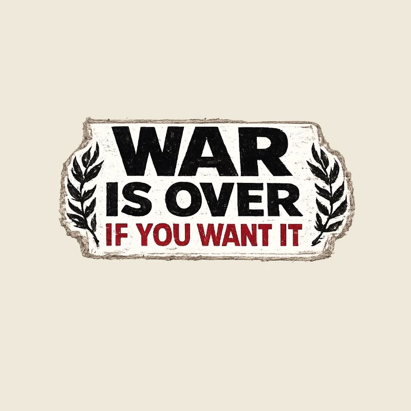 War No More – Sticker Peace & Humanity 