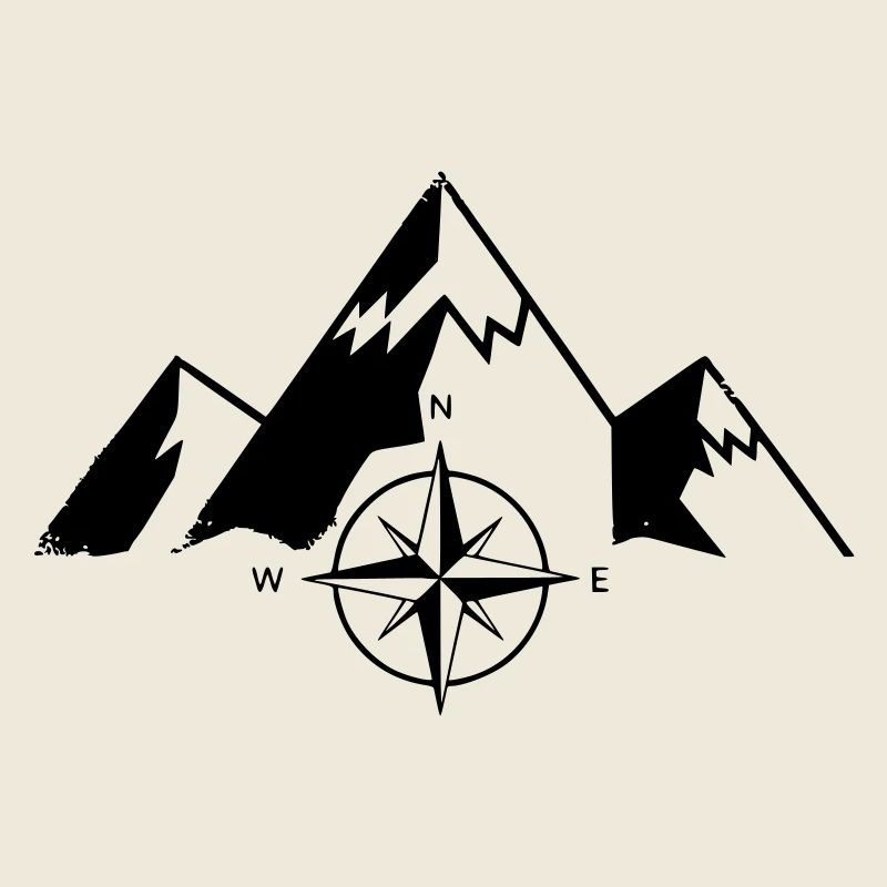 Mountains Compass Nature Outdoor