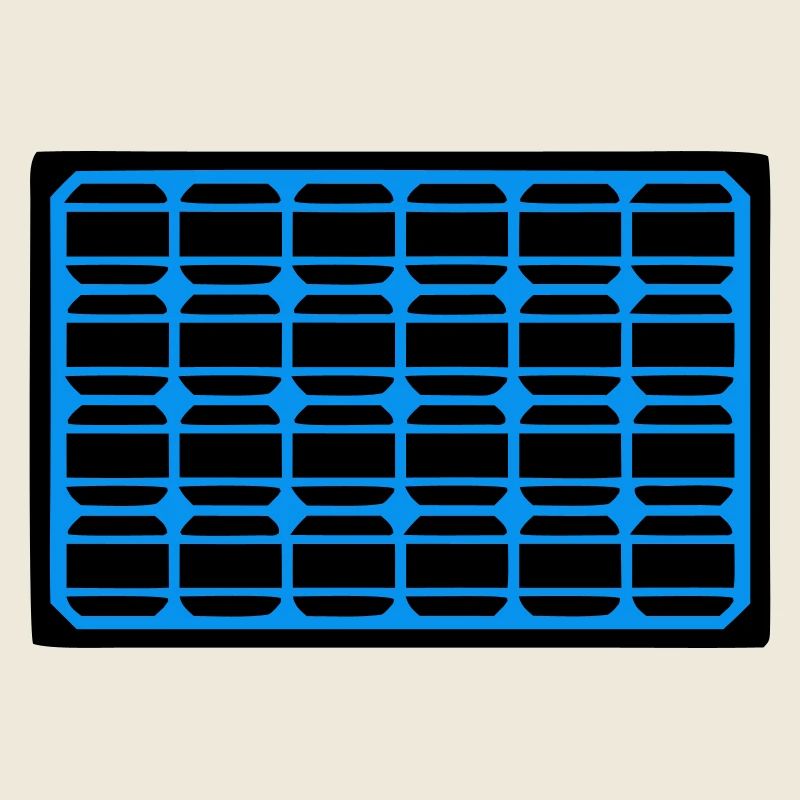 Solar Panel Photovoltaic Icon