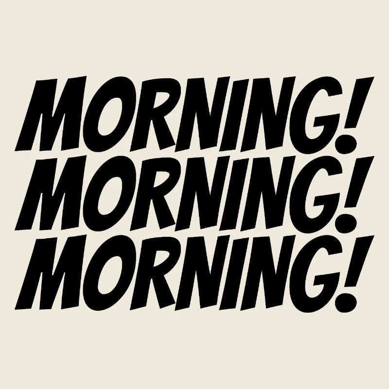 MORGEN!