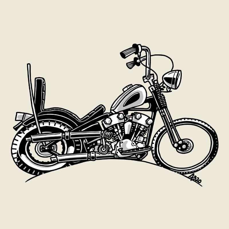0906 chopper knucklehead