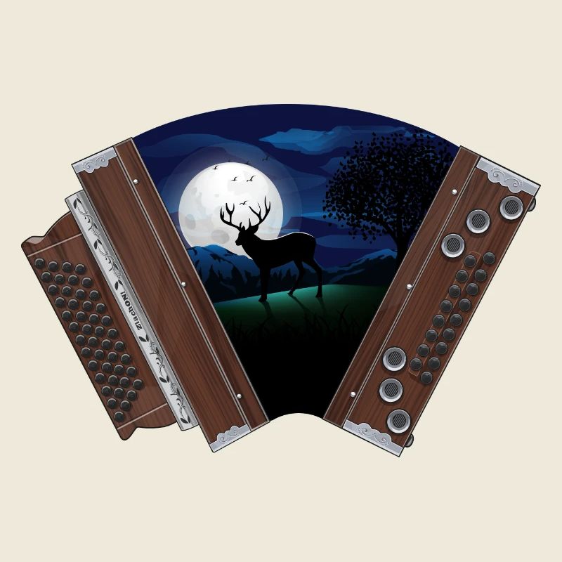 Steirische Harmonika Mondschein  | ZiachON!