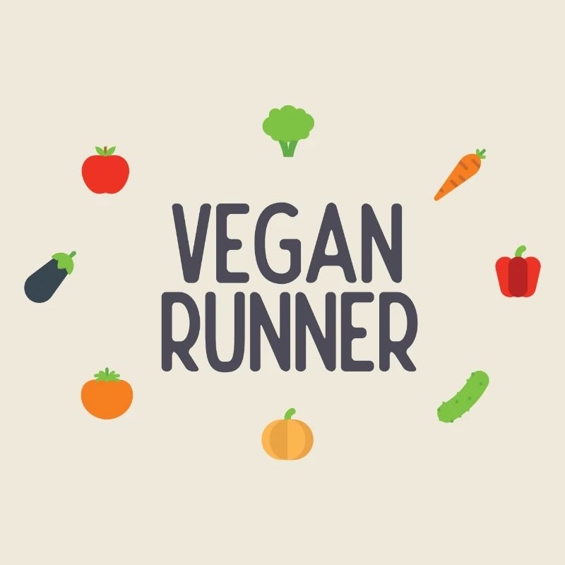 Coureur végétalien