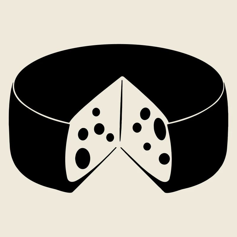 Fromage avec découpe