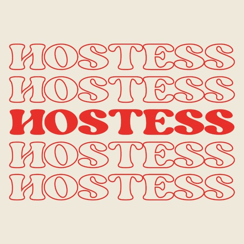 Hôtesse Présentatrice Présentatrice Présentatrice