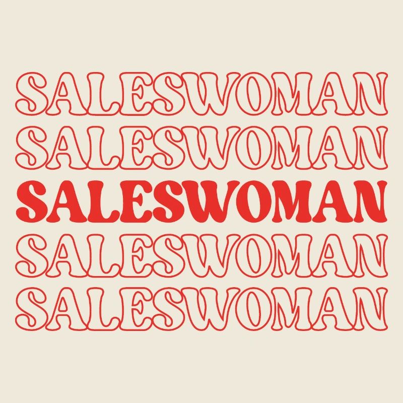 Vendeuse Vendeuse Représentante des ventes