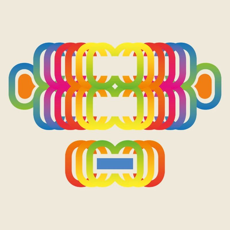 Affenfarbener Regenbogen