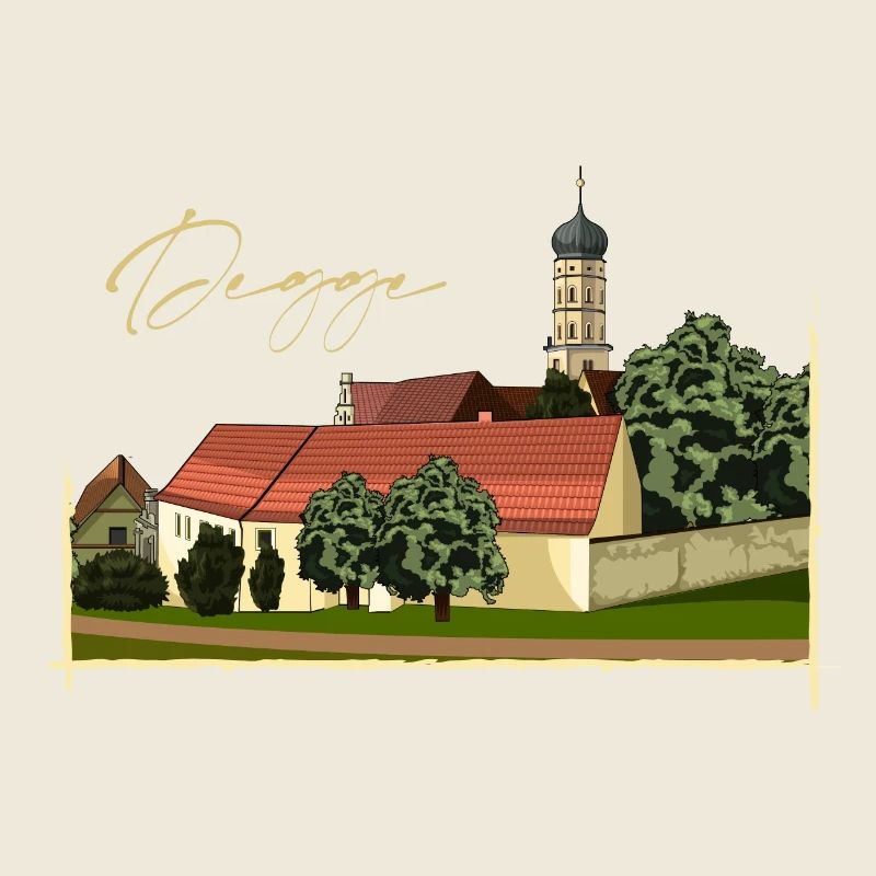 Mönchsdeggingen // Illustration