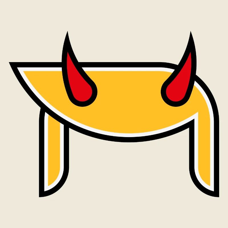 Donald  Horns (Hairstyle Devil Pop Art / 4C)