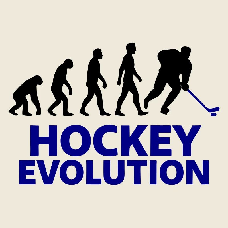 Hockey Evolution Spieler Geschenk Cool