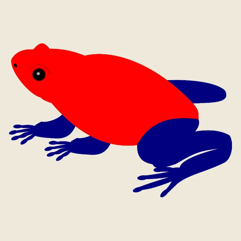 Erdbeer Pfeilgiftfrosch Tierkunst